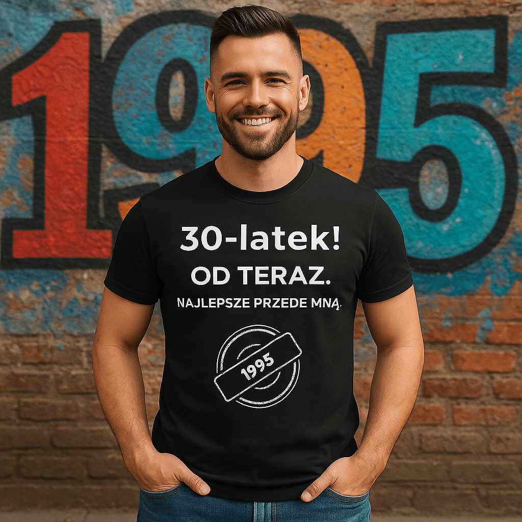 30-latek. Od teraz. Najlepsze przede mną (czarna). Wersja Limitowana 1995